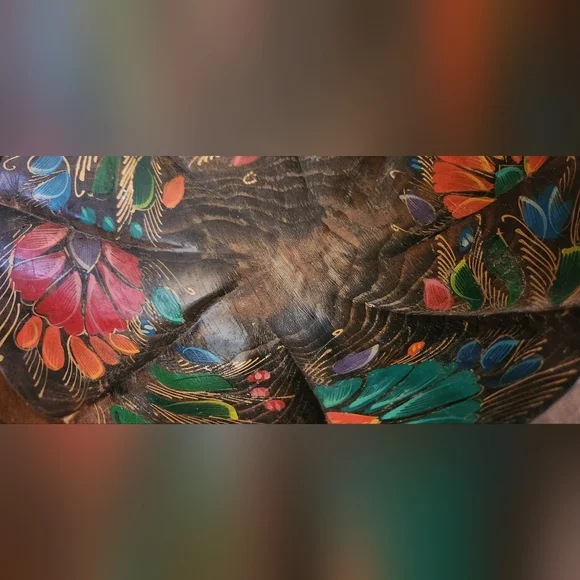 Vintage Handpainted Large Bowl - Picture 5 of 6